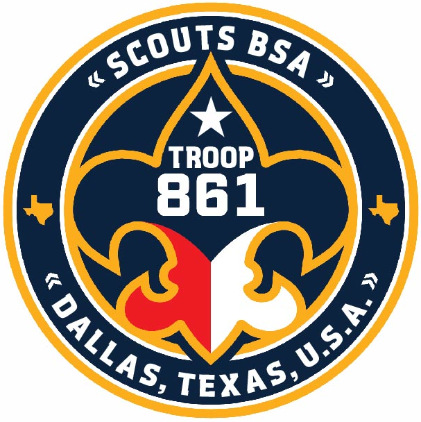 Troop 861 logo